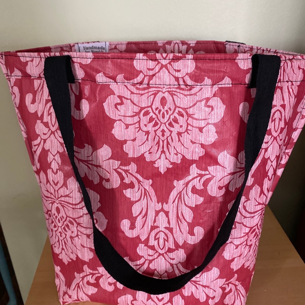 Large durable lunch tote bag